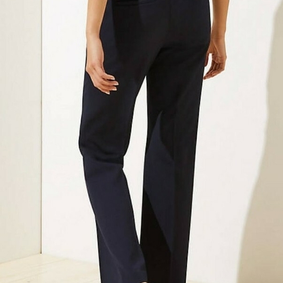 LOFT Pants - Loft Tailored Marisa Trousers in Navy Sz. 2 Minimalist Office